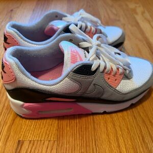Nike Air Max Sneakers - White, Pink, and Black